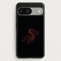 Red - Dragon Patterns  - Dragon Patterns Phone Case for Google Pixel 9 / 9 Pro
