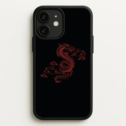 Red - Dragon Patterns  - Dragon Patterns Phone Case for iPhone 11
