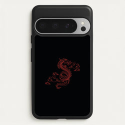 Red - Dragon Patterns  - Dragon Patterns Phone Case for Google Pixel 9 Pro XL
