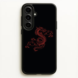 Red - Dragon Patterns  - Dragon Patterns Phone Case for Galaxy A56