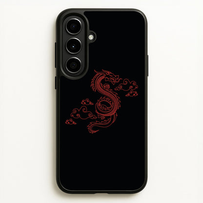 Red - Dragon Patterns  - Dragon Patterns Phone Case for Galaxy A56