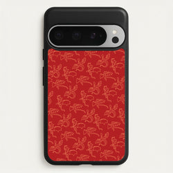 Flying Dragons - Dragon Patterns  - Dragon Patterns Phone Case for Google Pixel 9 Pro XL