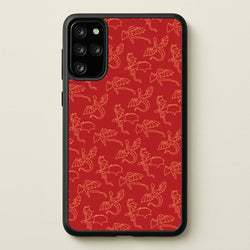 Flying Dragons - Dragon Patterns  - Dragon Patterns Phone Case for Galaxy S20 Plus