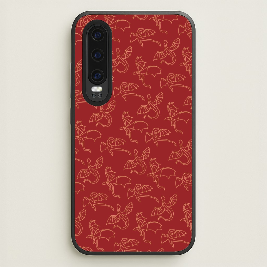 Flying Dragons - Dragon Patterns  - Dragon Patterns Phone Case for Huawei P30