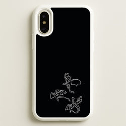 Three Dragons - Dragon Patterns  - Dragon Patterns Phone Case for iPhone X / XS