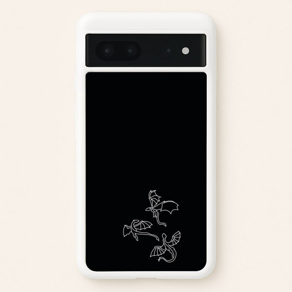 Three Dragons - Dragon Patterns  - Dragon Patterns Phone Case for Google Pixel 7