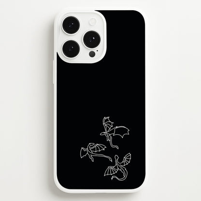 Three Dragons - Dragon Patterns  - Dragon Patterns Phone Case for iPhone 13 Pro Max