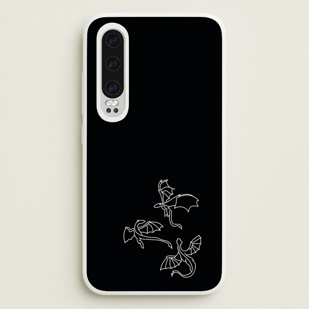 Three Dragons - Dragon Patterns  - Dragon Patterns Phone Case for Huawei P30