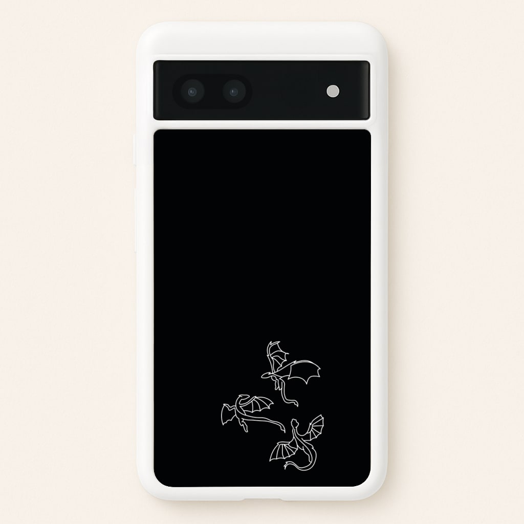 Three Dragons - Dragon Patterns  - Dragon Patterns Phone Case for Google Pixel 6a