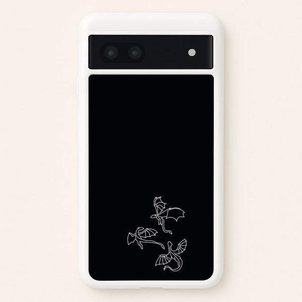 Three Dragons - Dragon Patterns  - Dragon Patterns Phone Case for Google Pixel 6a