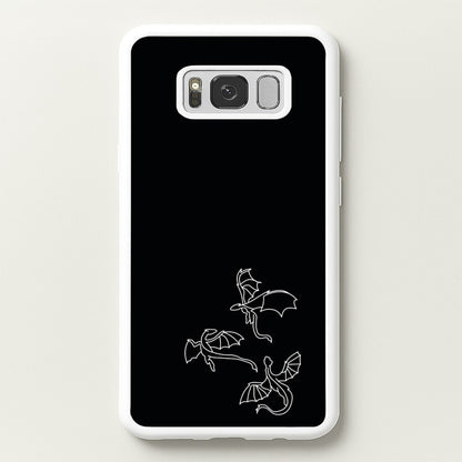 Three Dragons - Dragon Patterns  - Dragon Patterns Phone Case for Galaxy S8 Plus