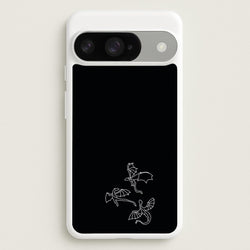 Three Dragons - Dragon Patterns Phone Case for Google Pixel 10 / 10 Pro