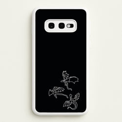 Three Dragons - Dragon Patterns  - Dragon Patterns Phone Case for Galaxy S10e