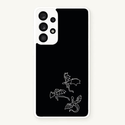 Three Dragons - Dragon Patterns  - Dragon Patterns Phone Case for Galaxy A33