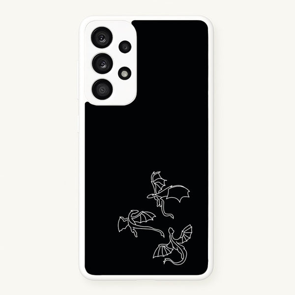 Three Dragons - Dragon Patterns  - Dragon Patterns Phone Case for Galaxy A33