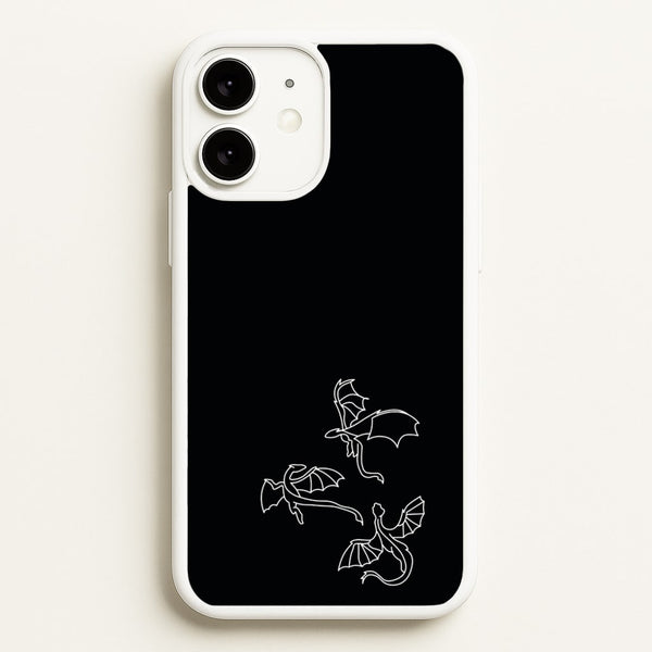 Three Dragons - Dragon Patterns  - Dragon Patterns Phone Case for iPhone 11