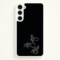 Three Dragons - Dragon Patterns  - Dragon Patterns Phone Case for Galaxy S23 Plus
