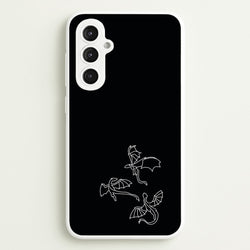 Three Dragons - Dragon Patterns  - Dragon Patterns Phone Case for Galaxy S23FE