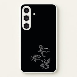 Three Dragons - Dragon Patterns  - Dragon Patterns Phone Case for Galaxy S24FE