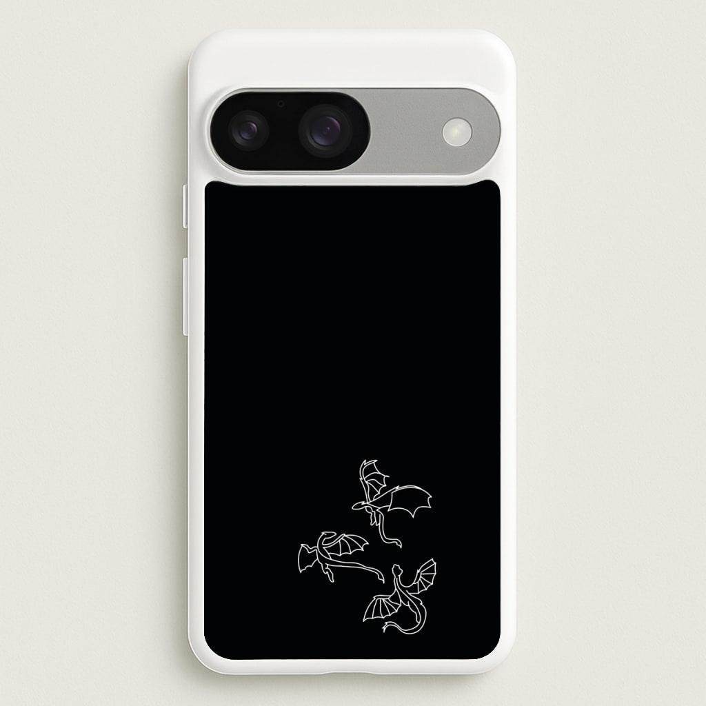 Three Dragons - Dragon Patterns  - Dragon Patterns Phone Case for Google Pixel 9 / 9 Pro