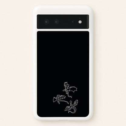 Three Dragons - Dragon Patterns  - Dragon Patterns Phone Case for Google Pixel 6