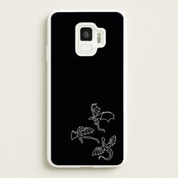 Three Dragons - Dragon Patterns  - Dragon Patterns Phone Case for Galaxy S9