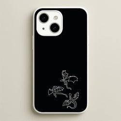 Three Dragons - Dragon Patterns  - Dragon Patterns Phone Case for iPhone 14
