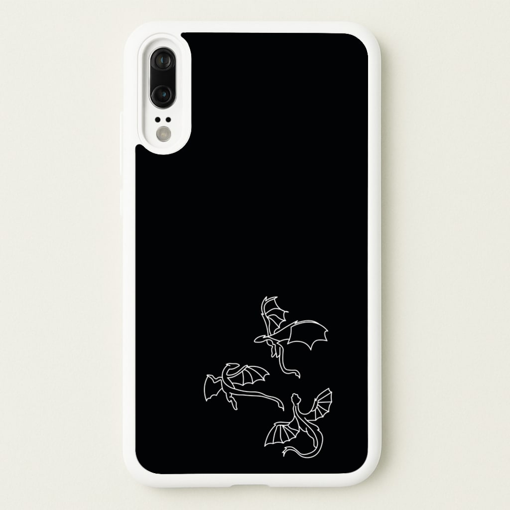 Three Dragons - Dragon Patterns  - Dragon Patterns Phone Case for Huawei P20