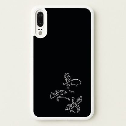 Three Dragons - Dragon Patterns  - Dragon Patterns Phone Case for Huawei P20