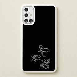 Three Dragons - Dragon Patterns  - Dragon Patterns Phone Case for Galaxy A71