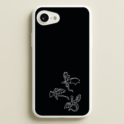 Three Dragons - Dragon Patterns  - Dragon Patterns Phone Case for iPhone 16e