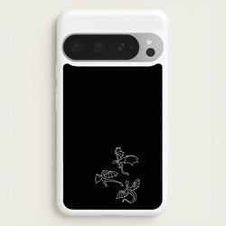 Three Dragons - Dragon Patterns  - Dragon Patterns Phone Case for Google Pixel 9 Pro XL