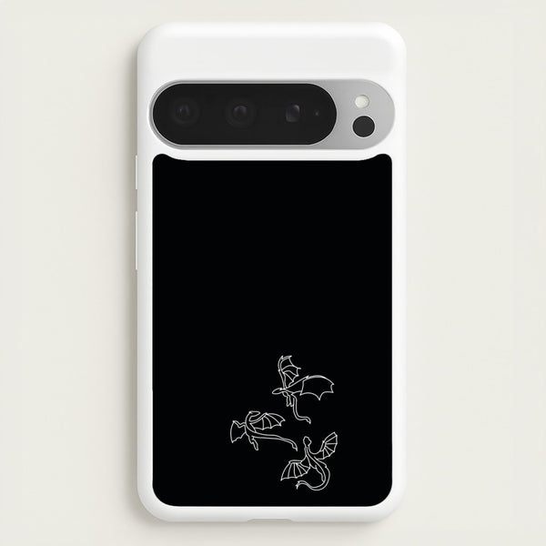 Three Dragons - Dragon Patterns  - Dragon Patterns Phone Case for Google Pixel 9 Pro XL