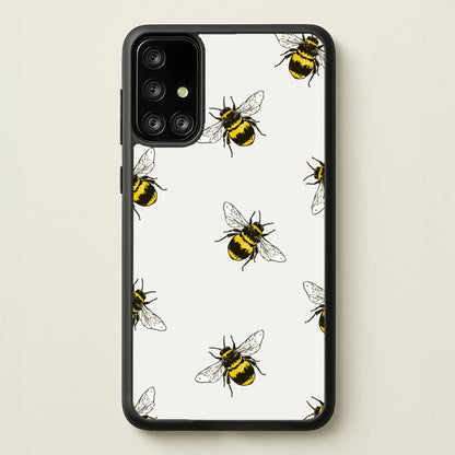 Bumblebee Pattern   - Easter Phone Case for Galaxy A71