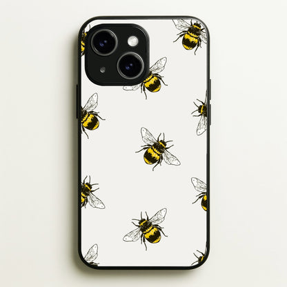 Bumblebee Pattern   - Easter Phone Case for iPhone 15 Plus