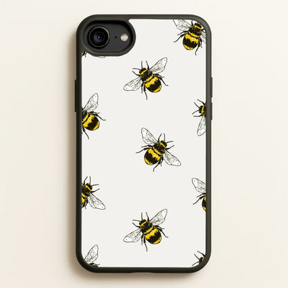 Bumblebee Pattern   - Easter Phone Case for iPhone 6 / 7 / 8 / SE