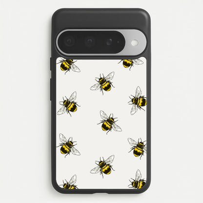 Bumblebee Pattern Phone Case for Google Pixel 10 Pro XL
