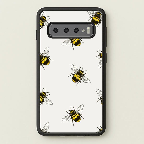Bumblebee Pattern   - Easter Phone Case for Galaxy S10