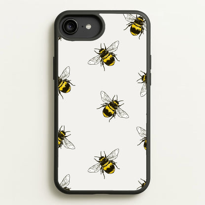 Bumblebee Pattern   - Easter Phone Case for iPhone 6 Plus / 7 Plus / 8 Plus