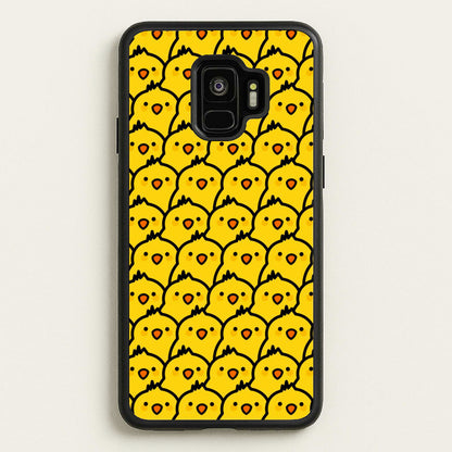 Chick Pattern  - Easter Phone Case for Galaxy S9