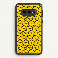 Chick Pattern  - Easter Phone Case for Galaxy S10e