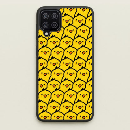 Chick Pattern  - Easter Phone Case for Galaxy A12