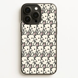 Bunny Rabbit Pattern  - Easter Phone Case for iPhone 16 Pro Max
