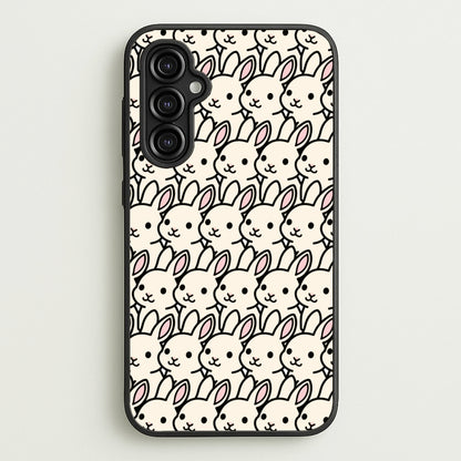 Bunny Rabbit Pattern  - Easter Phone Case for Galaxy A14