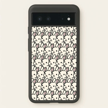 Bunny Rabbit Pattern  - Easter Phone Case for Google Pixel 6
