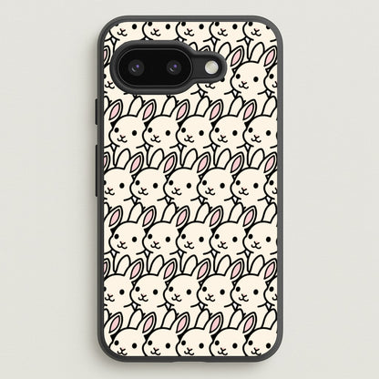 Bunny Rabbit Pattern  - Easter Phone Case for Google Pixel 9a