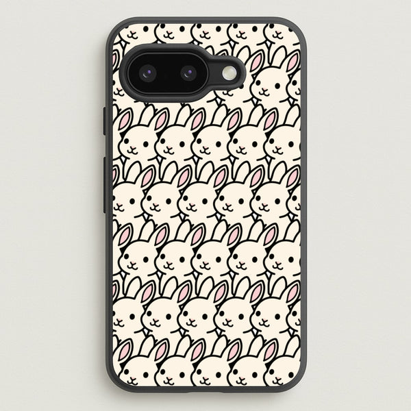 Bunny Rabbit Pattern  - Easter Phone Case for Google Pixel 9a