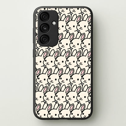 Bunny Rabbit Pattern  - Easter Phone Case for Galaxy A35