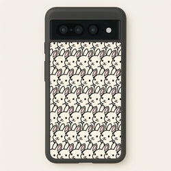 Bunny Rabbit Pattern  - Easter Phone Case for Google Pixel 7 Pro