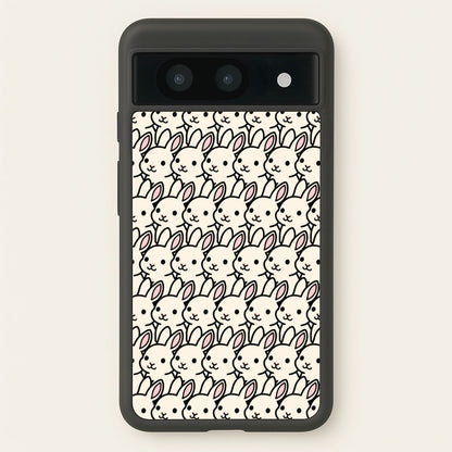 Bunny Rabbit Pattern  - Easter Phone Case for Google Pixel 8a